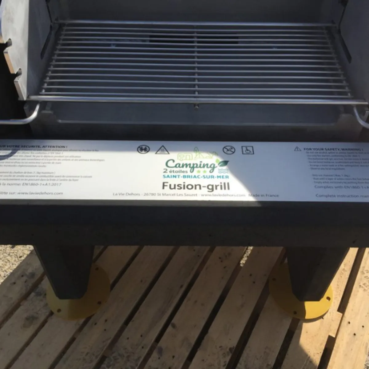 Personnalisation logo pour barbecue