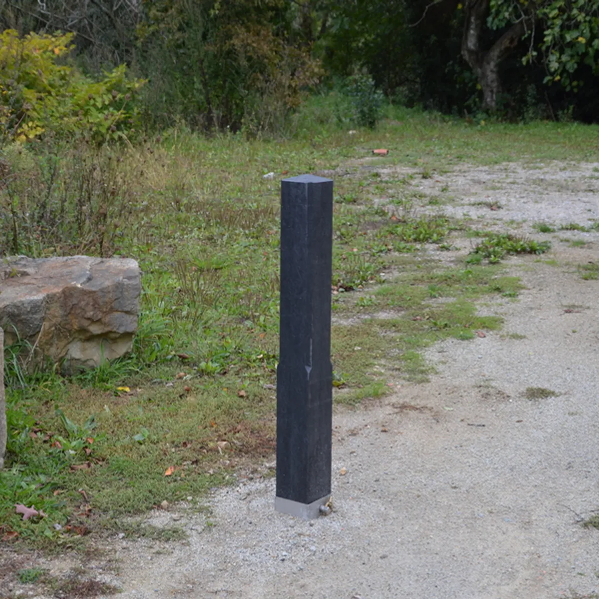 Borne DIAMANT plastique recyclé- Sans bandes réfléchissantes