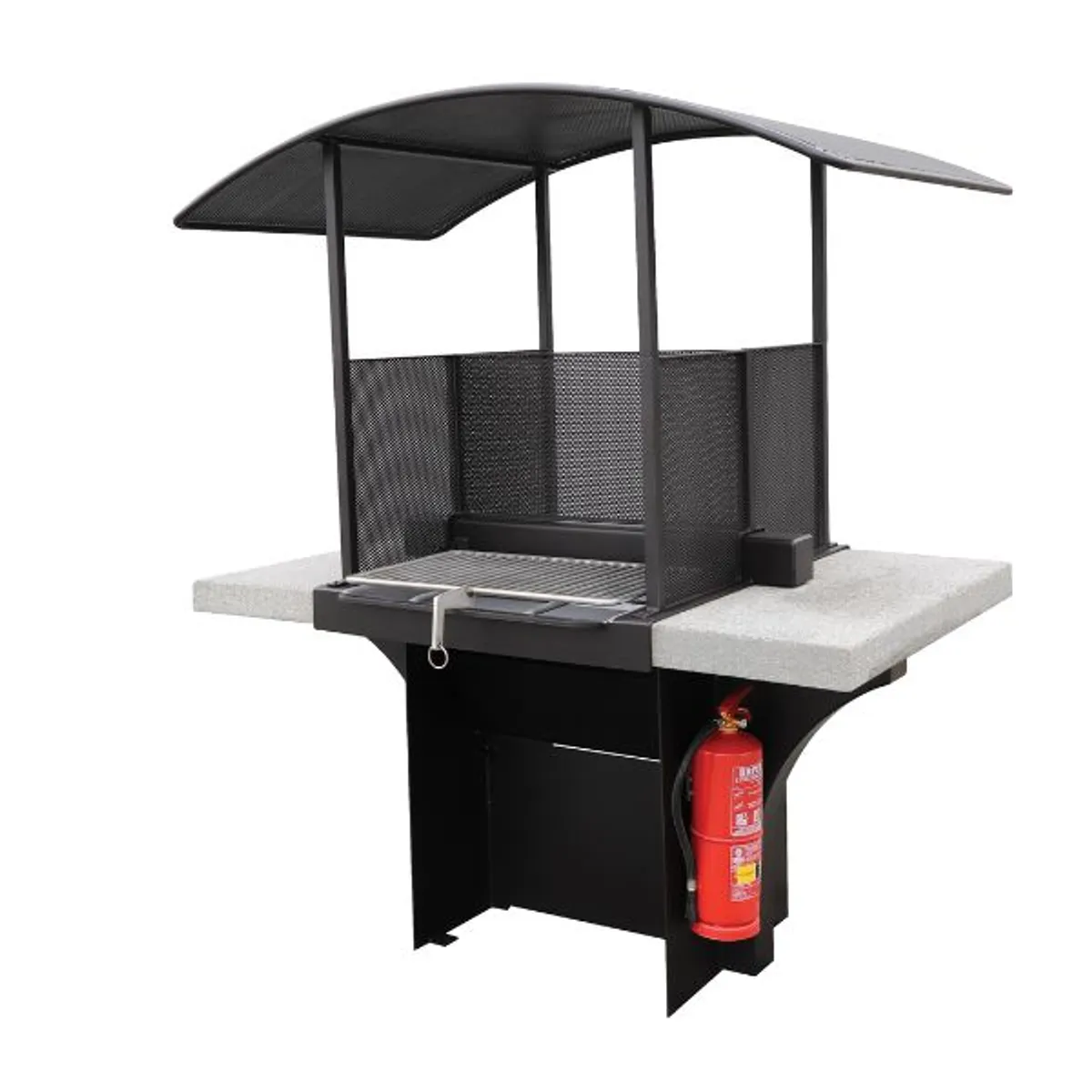 Barbecue collectif PLATEAU pare feu