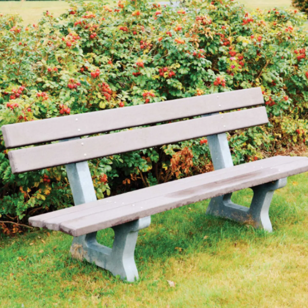 Banc en plastique recyclé SALAMANQUE