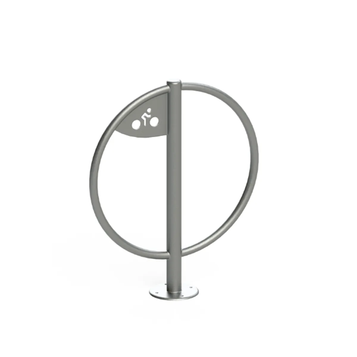 Appui-vélos ISIS avec pictogramme