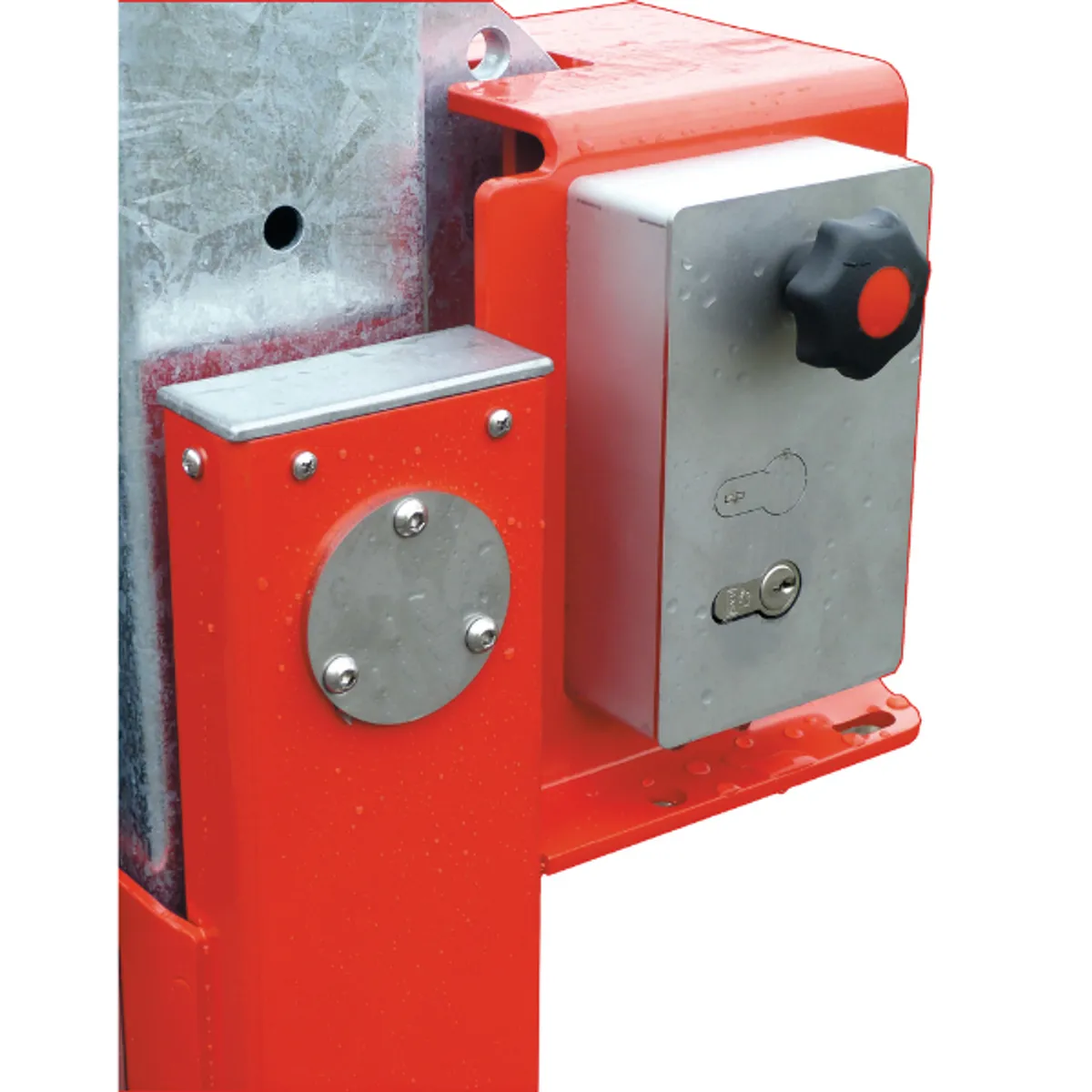 Boîtier Serrure cylindre européen + 3 clés