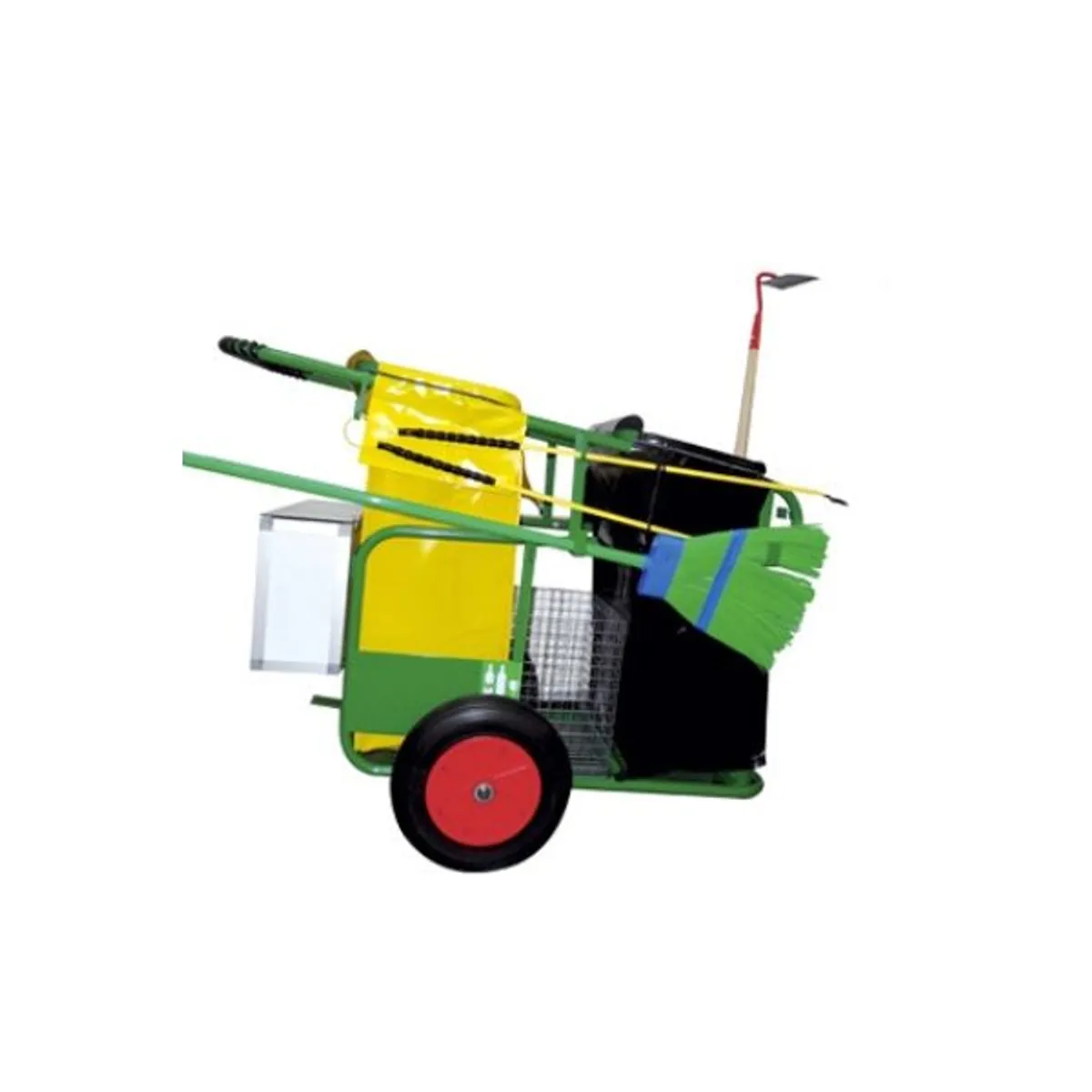 Chariot de voirie Sélectif avec Boîte