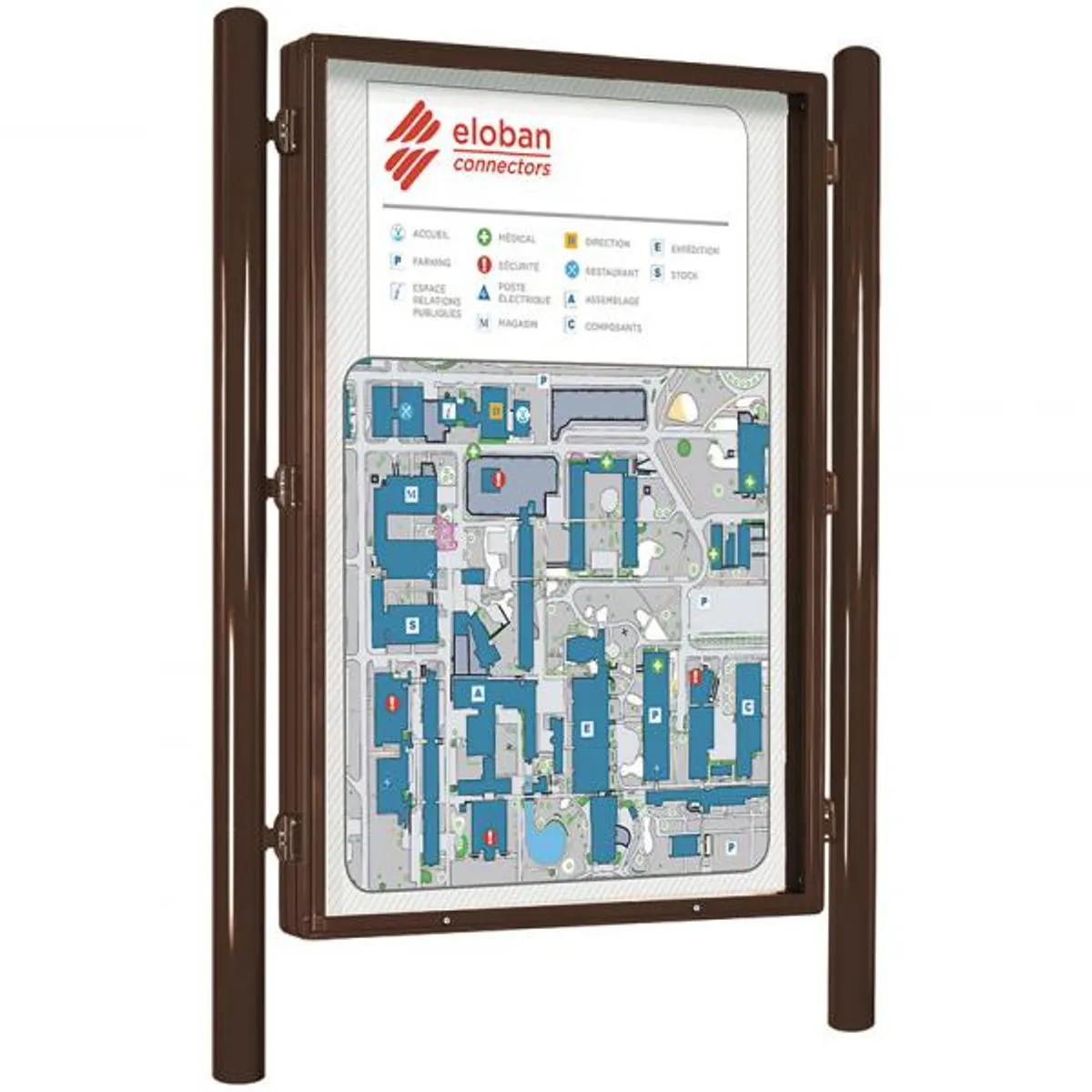 Panneau simple face  H 1760 x 1210 mm