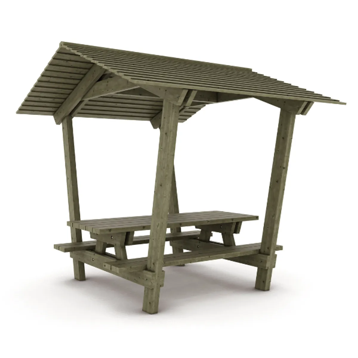 Table Pique Nique avec Toit PARASOL