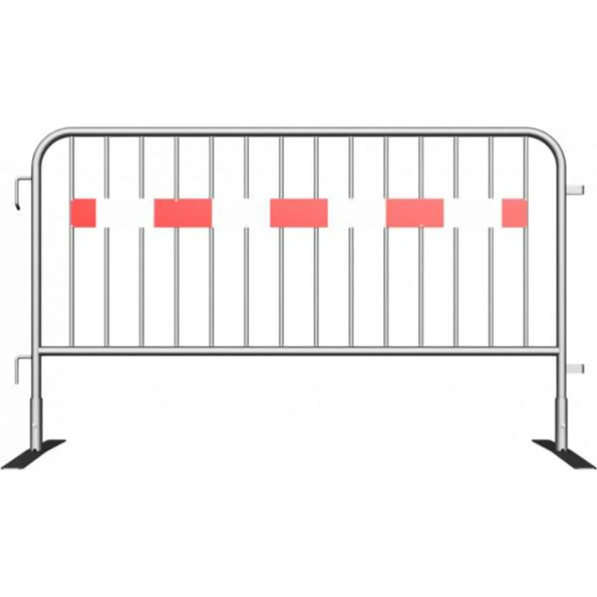 Barrière de Police Sécurité Piétons