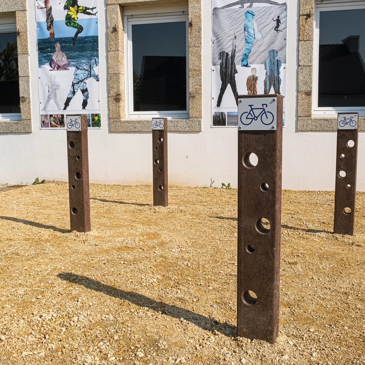 Support vélos en plastique recyclé PARK