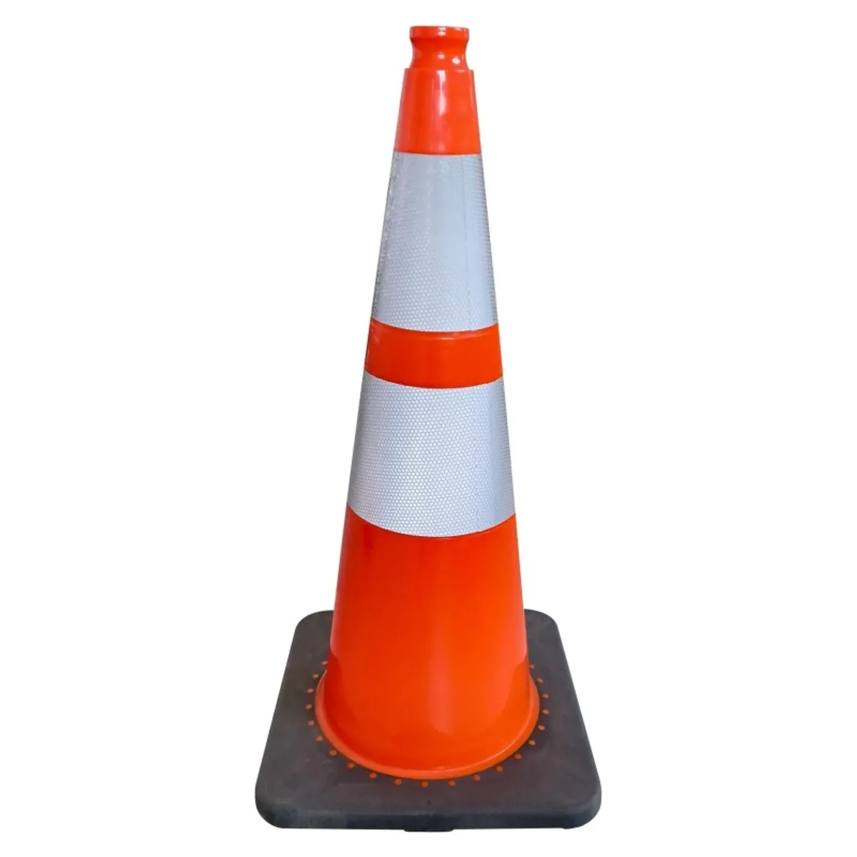 Cône de balisage lesté PVC 700 mm