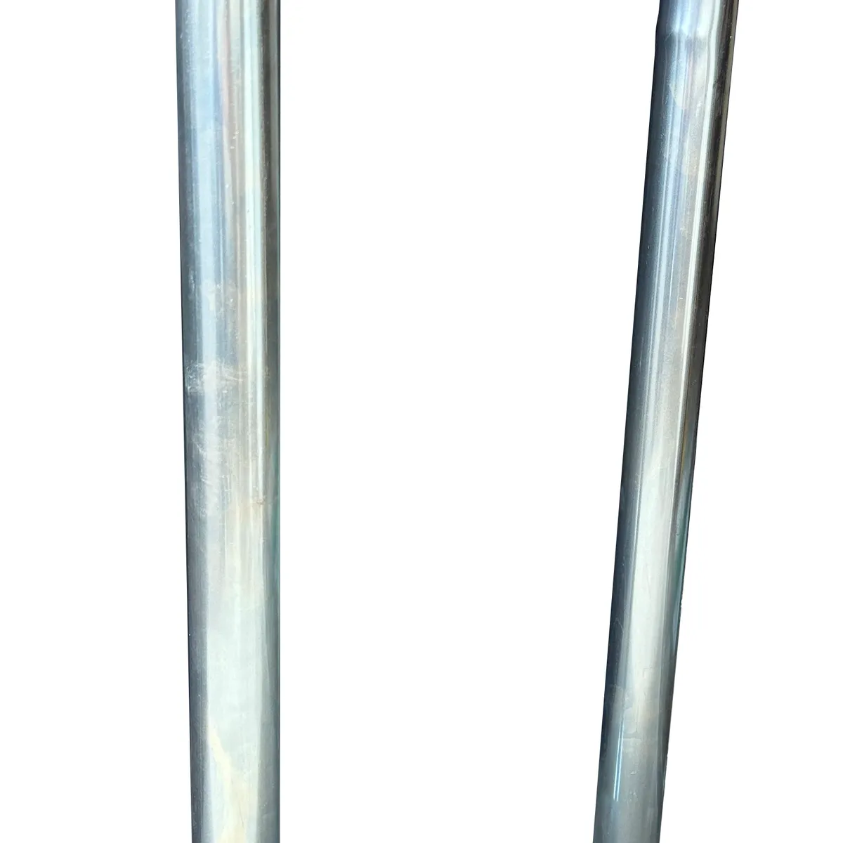 Arceau vélos - Ø 40 mm - Acier galvanisé - Sur platines