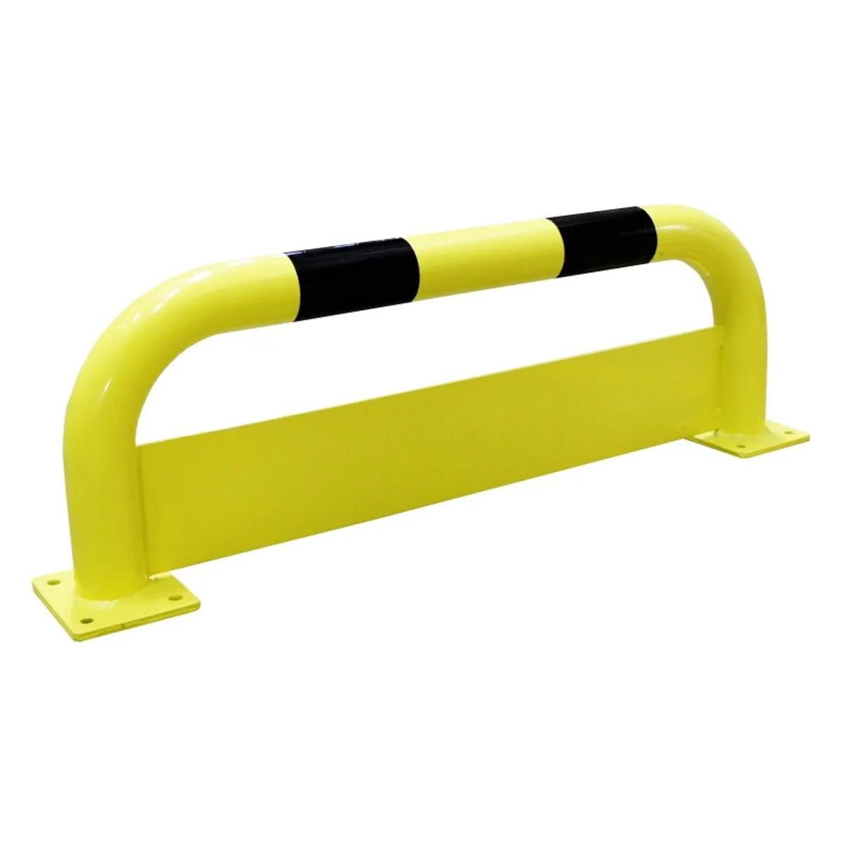 Arceau de protection avec plaque anti-encastrement