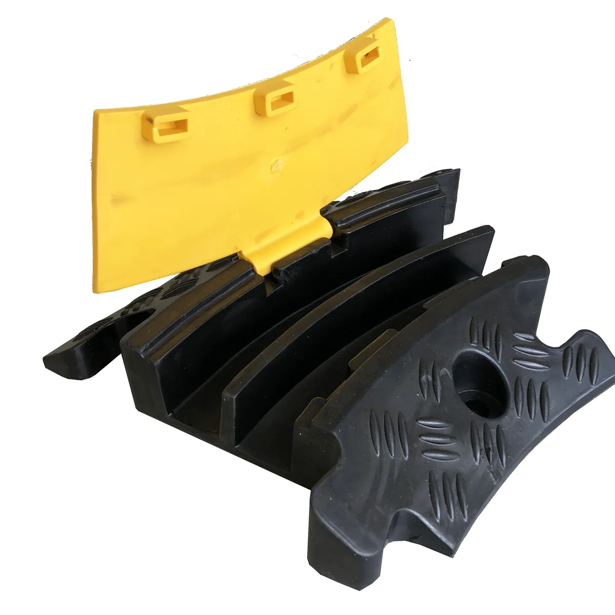 Angle 30° pour passe-câbles VOE0682 - 2 canaux 38x35mm