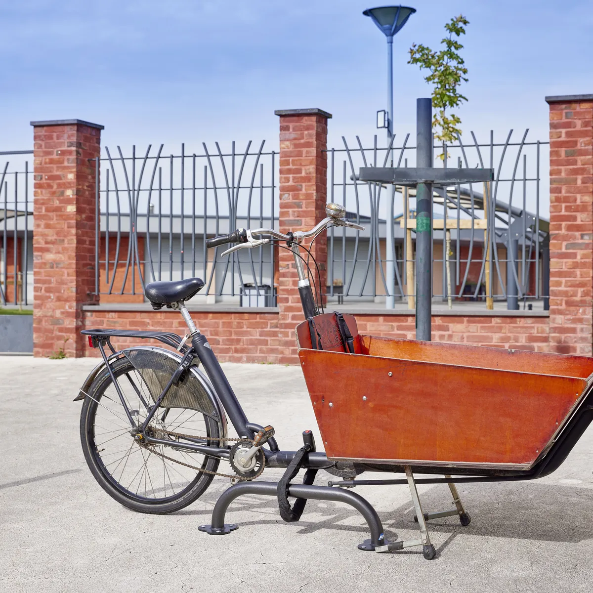 Arceau antivol vélo cargo