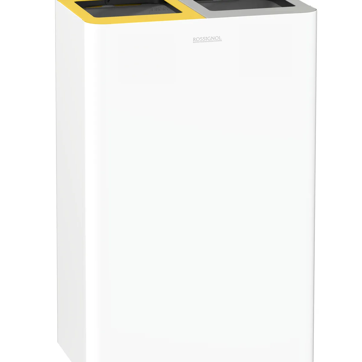 Corbeille de tri sélectif bi-flux VENUS - 2 x 40 L - Emballages & Autres déchets