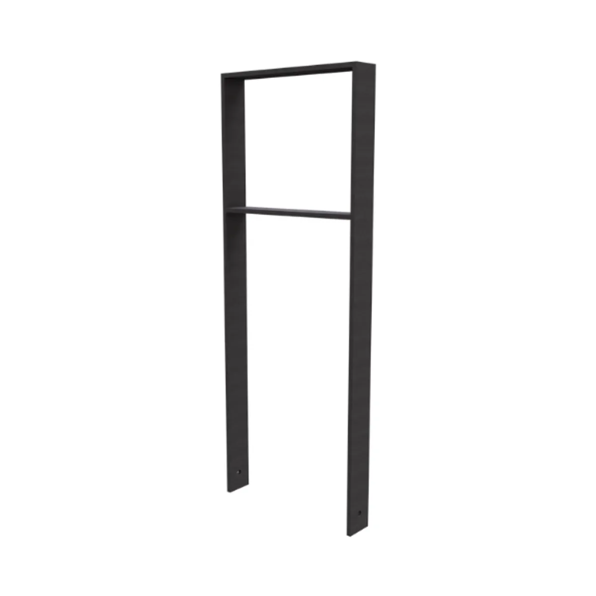 Arceau velos fer plat avec barre de renfort