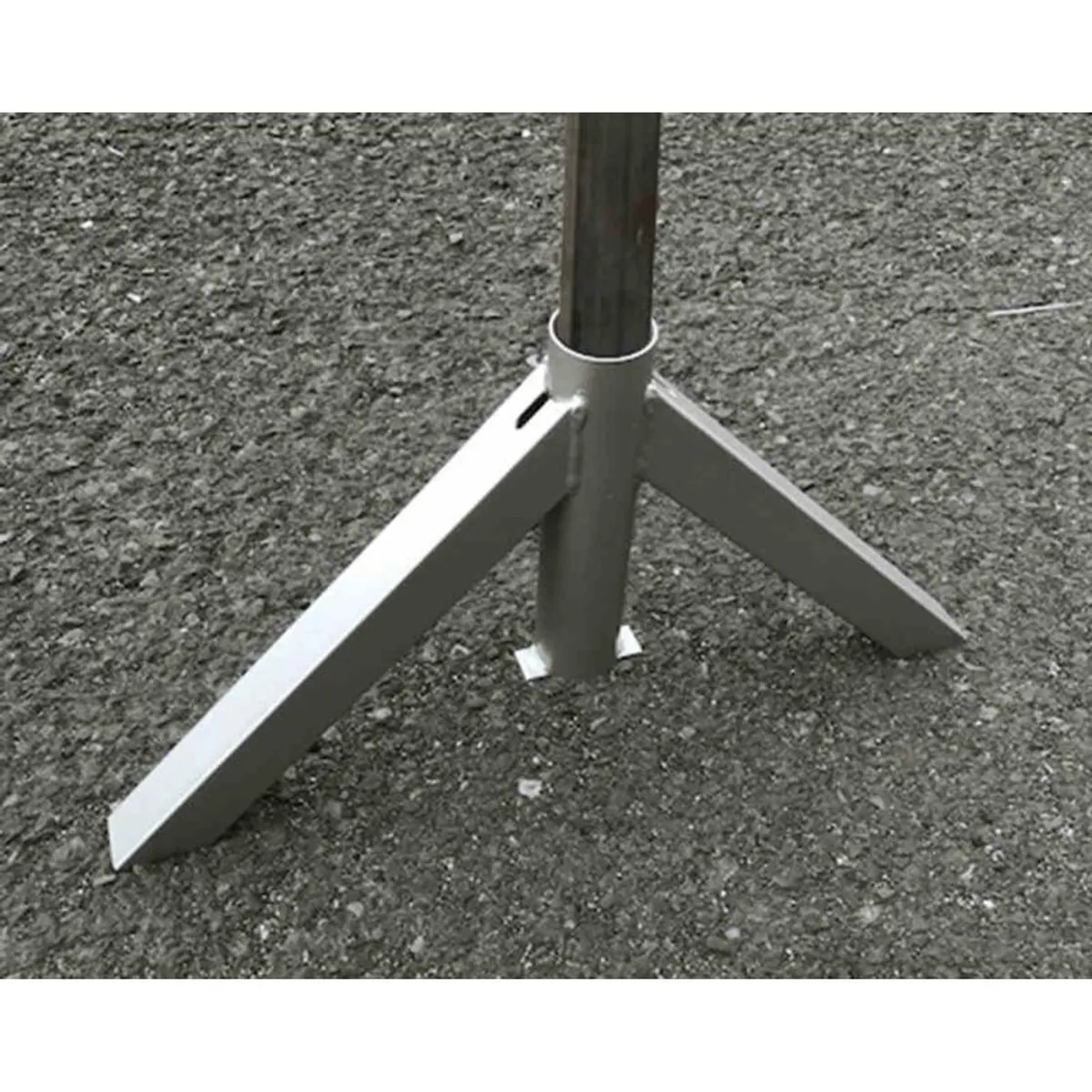 Pied amovible pour tube 30 mm x 30 mm