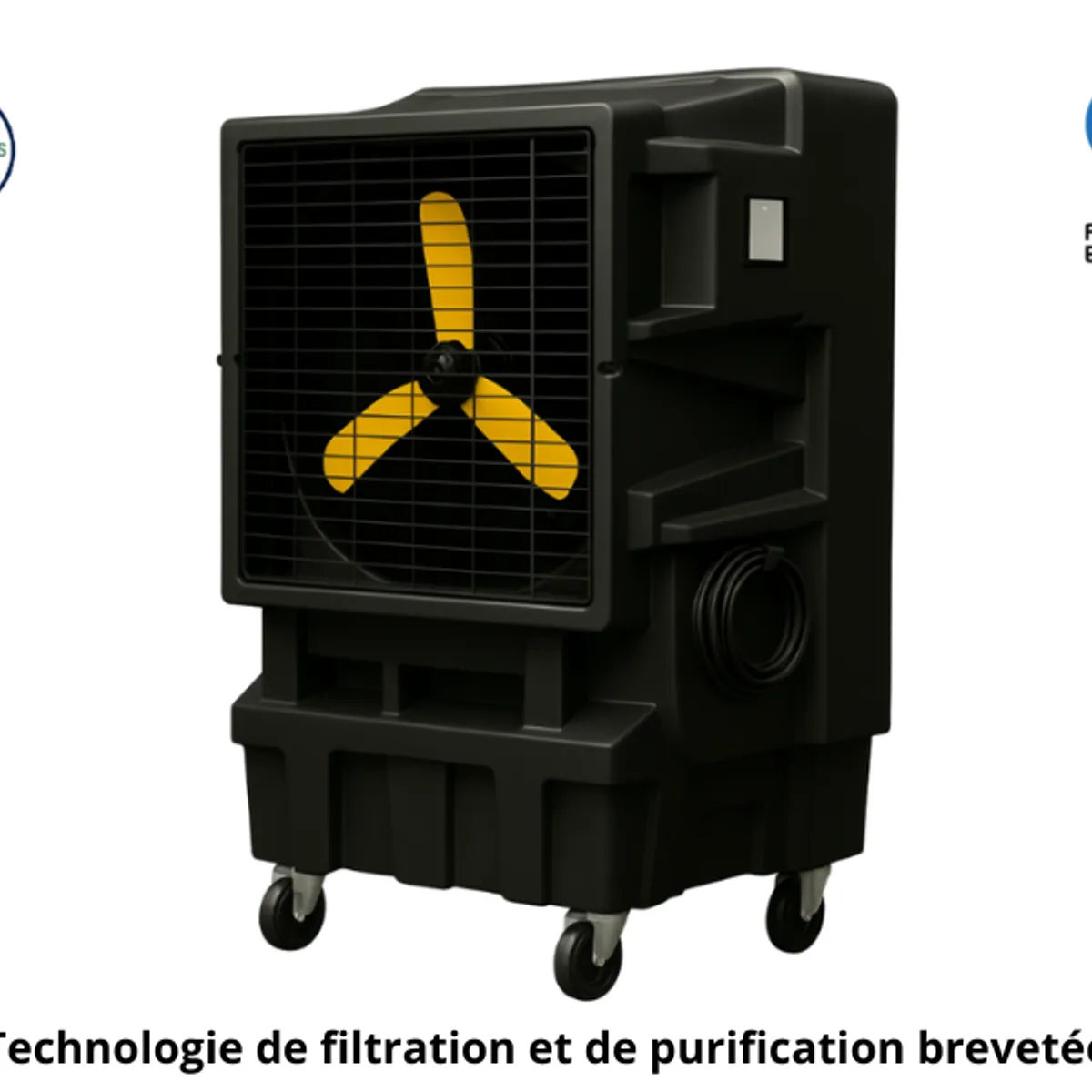 Rafraîchisseur d'air mobile - 150 M²