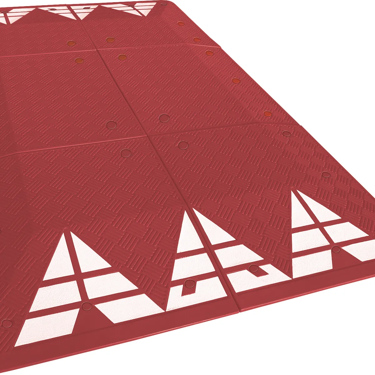 Coussin berlinois ECO - 3x1.8M Rouge