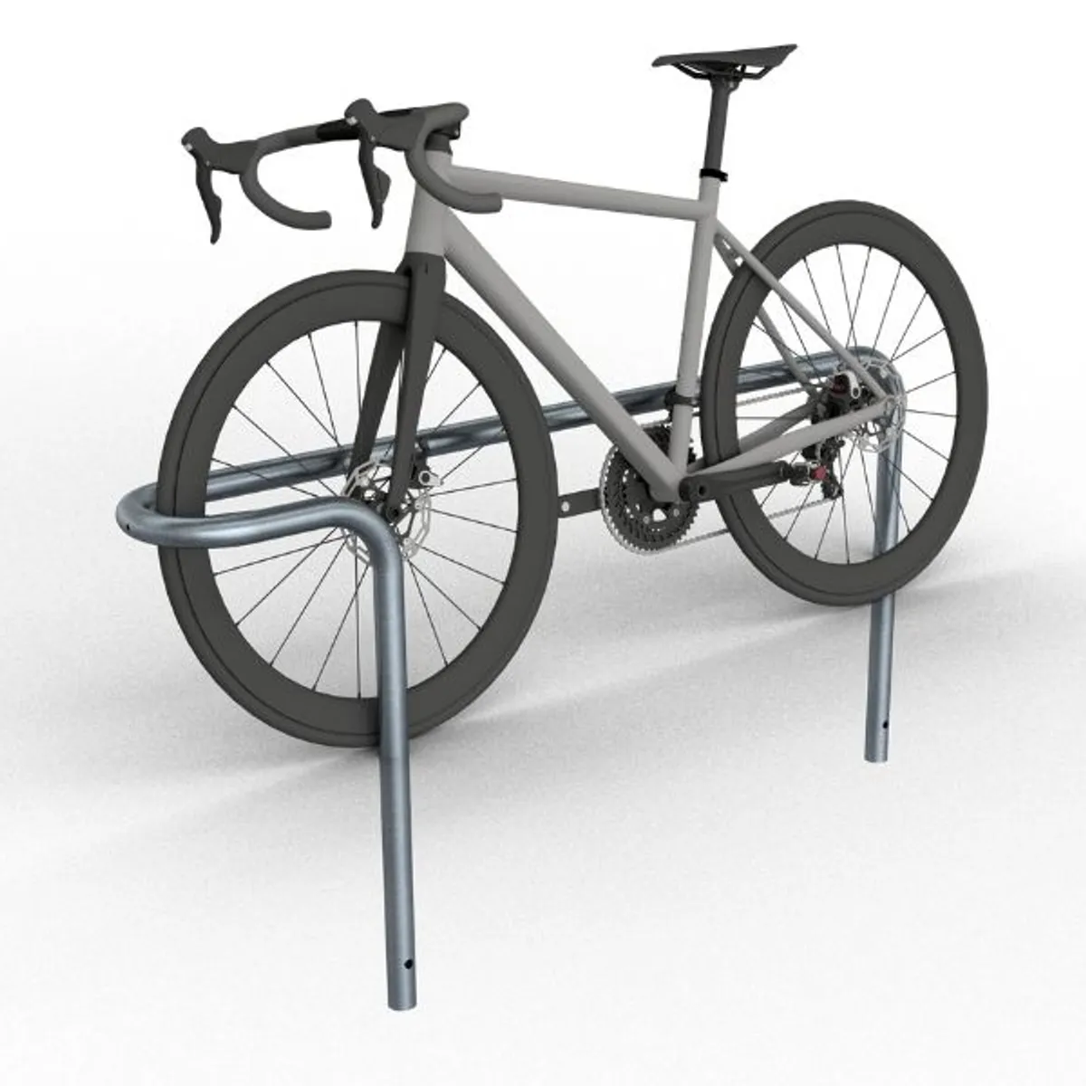 Arceau vélo courbé