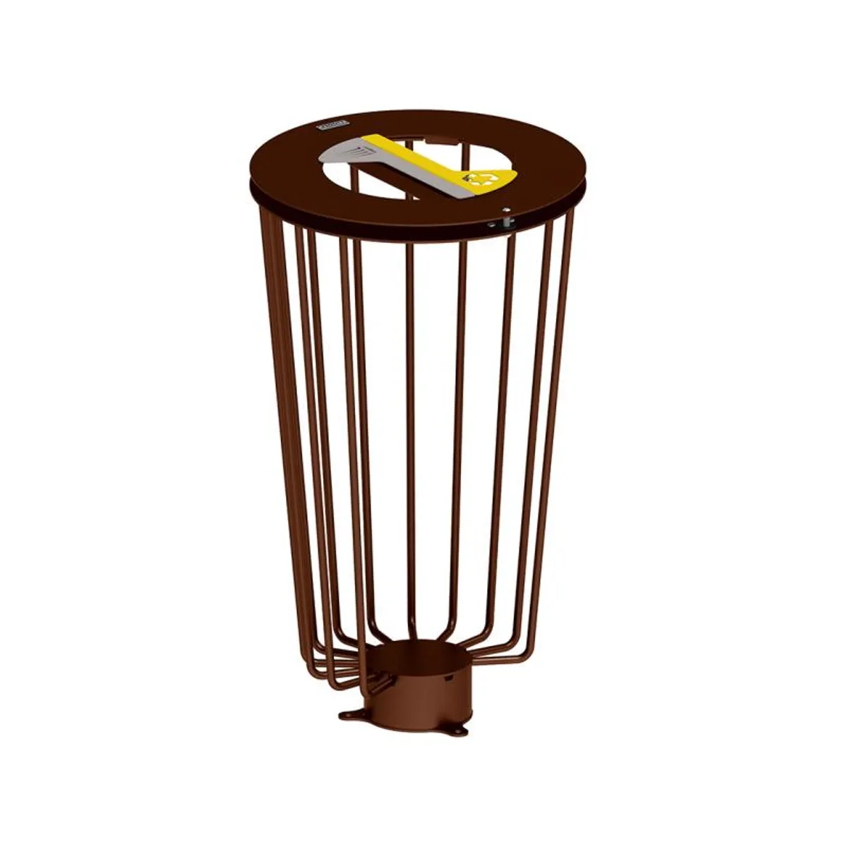 Corbeille LOFOTEN Vigipirate Tri sélectif