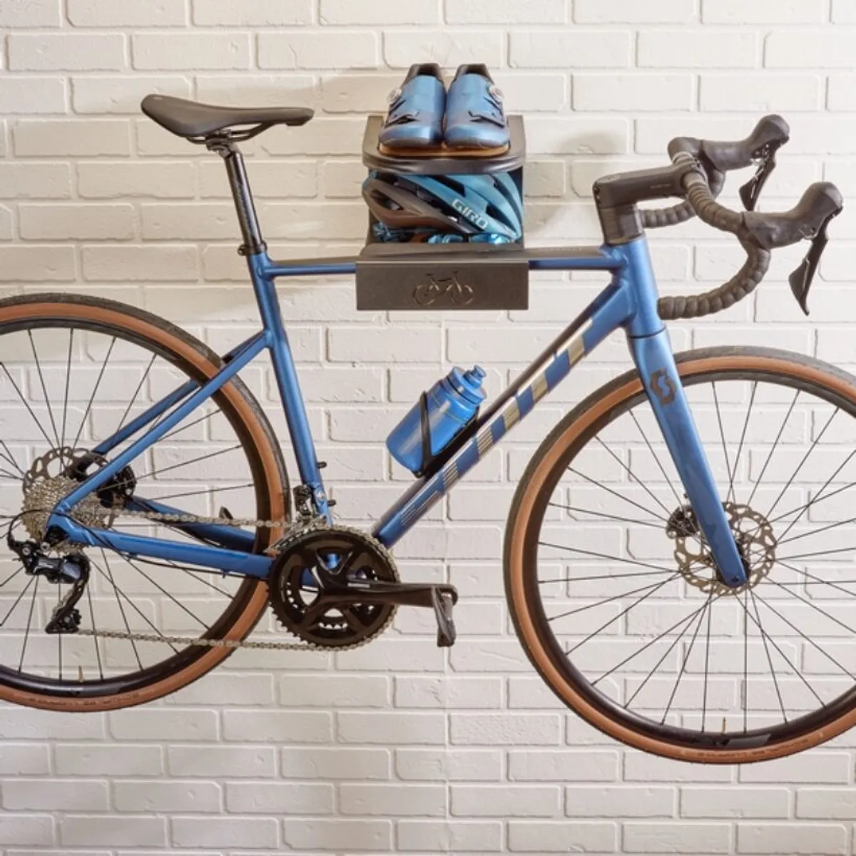 Support mural d’intérieur 1 vélo