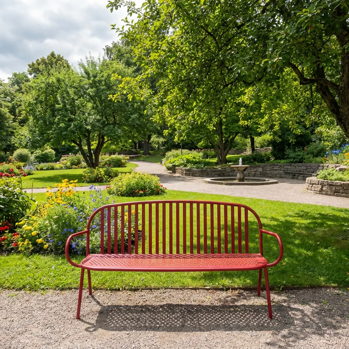 Banc acier EDEN 3 places