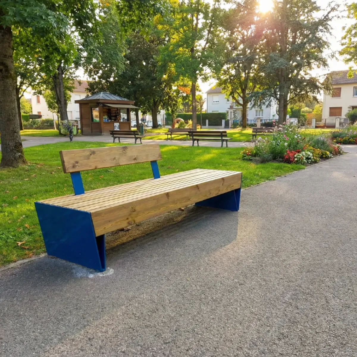 Banc DEAUVILLE Pin traité