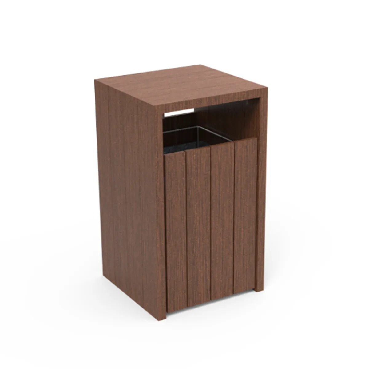 Corbeille Picco plastique recyclé - 90 Litres