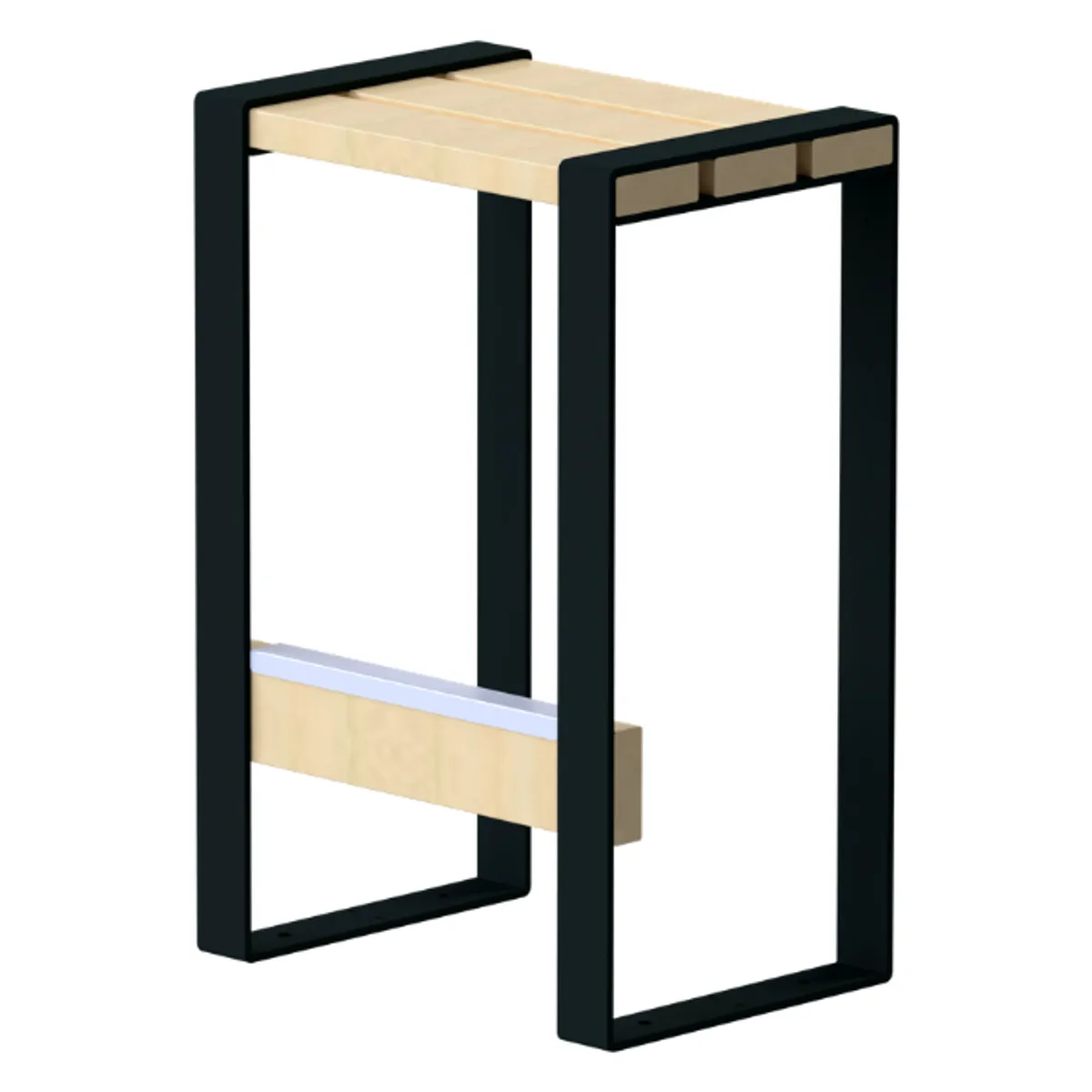 Tabouret haut Forezien