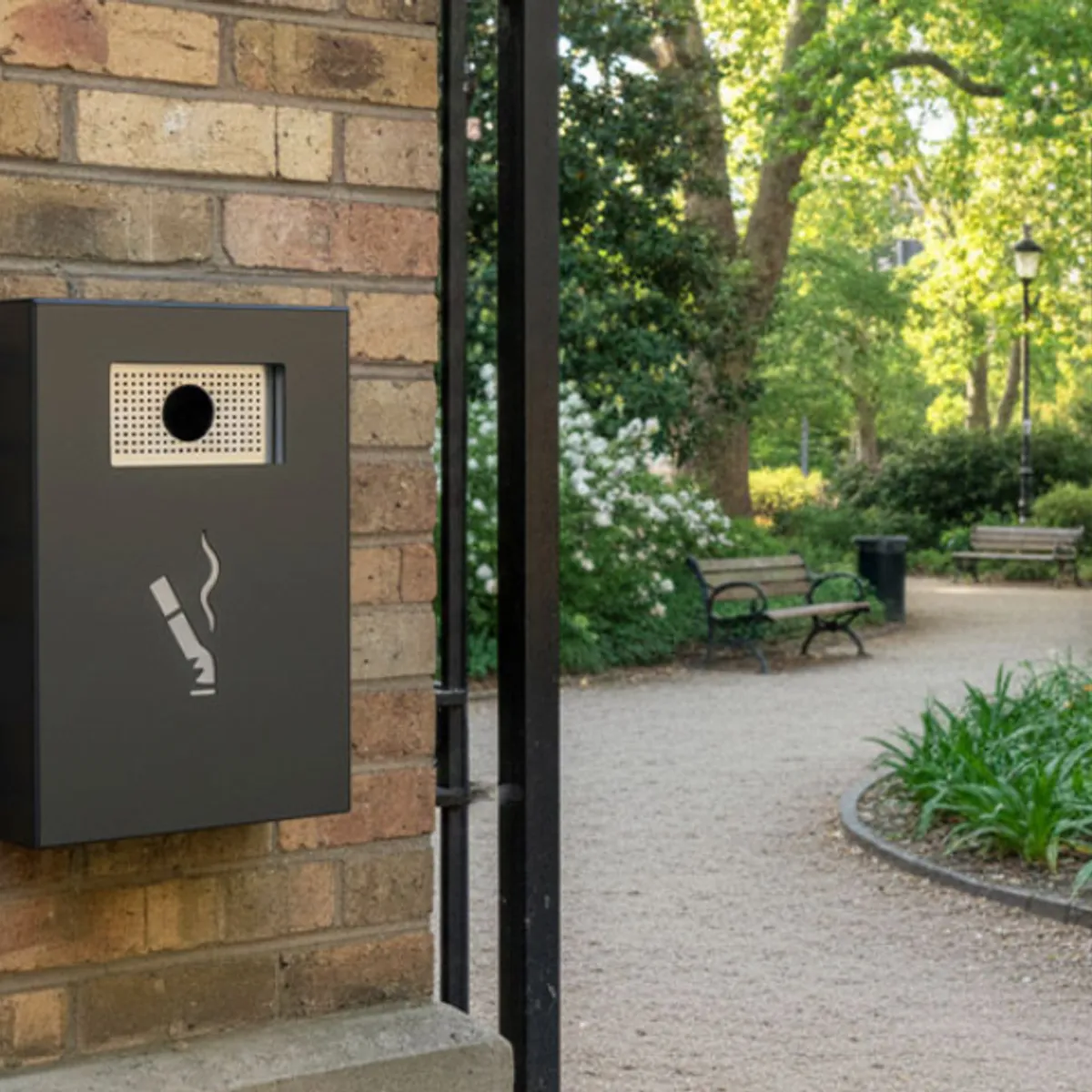 Cendrier mural 2 litres