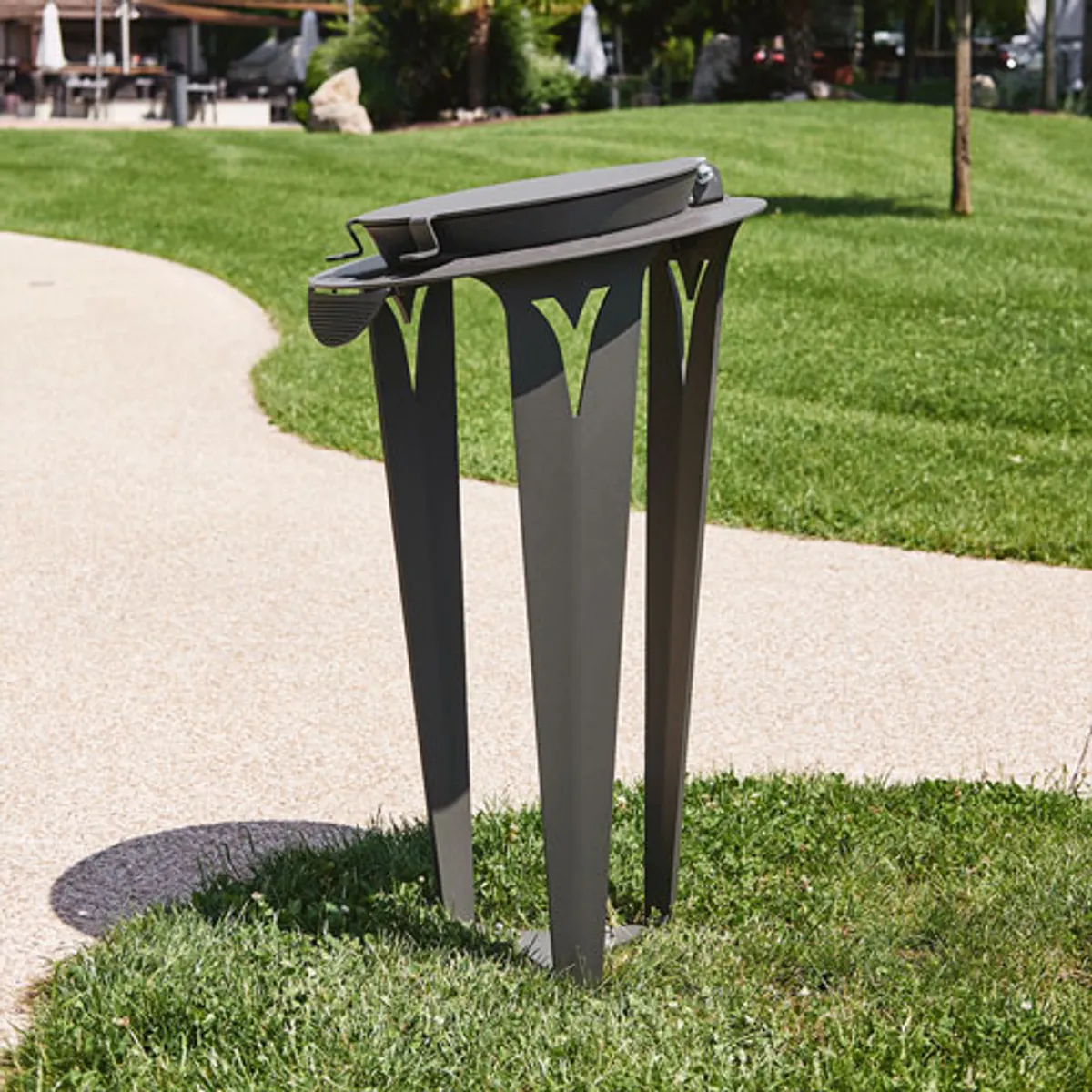 Corbeille vigilante 120 litres