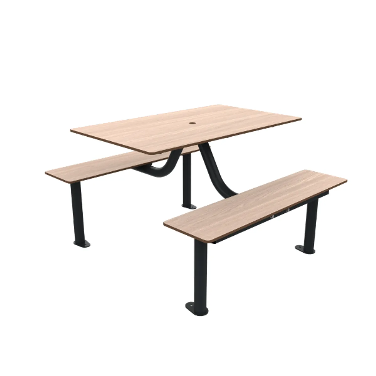 Table rectangle Moka - 4 Places