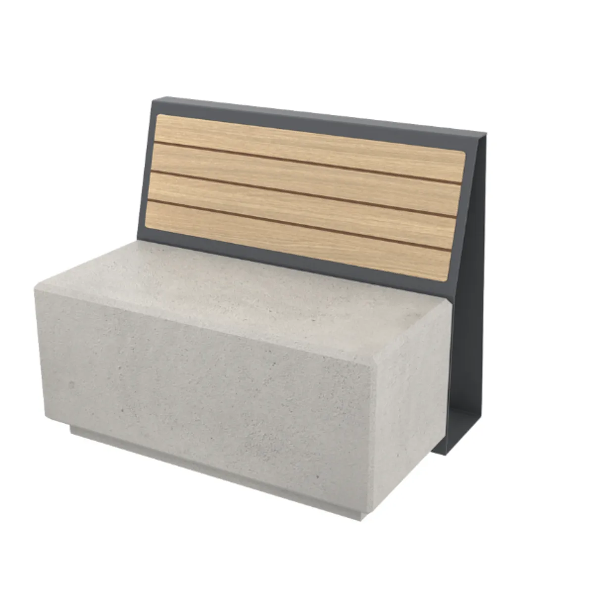 Banc béton Roura 2 places