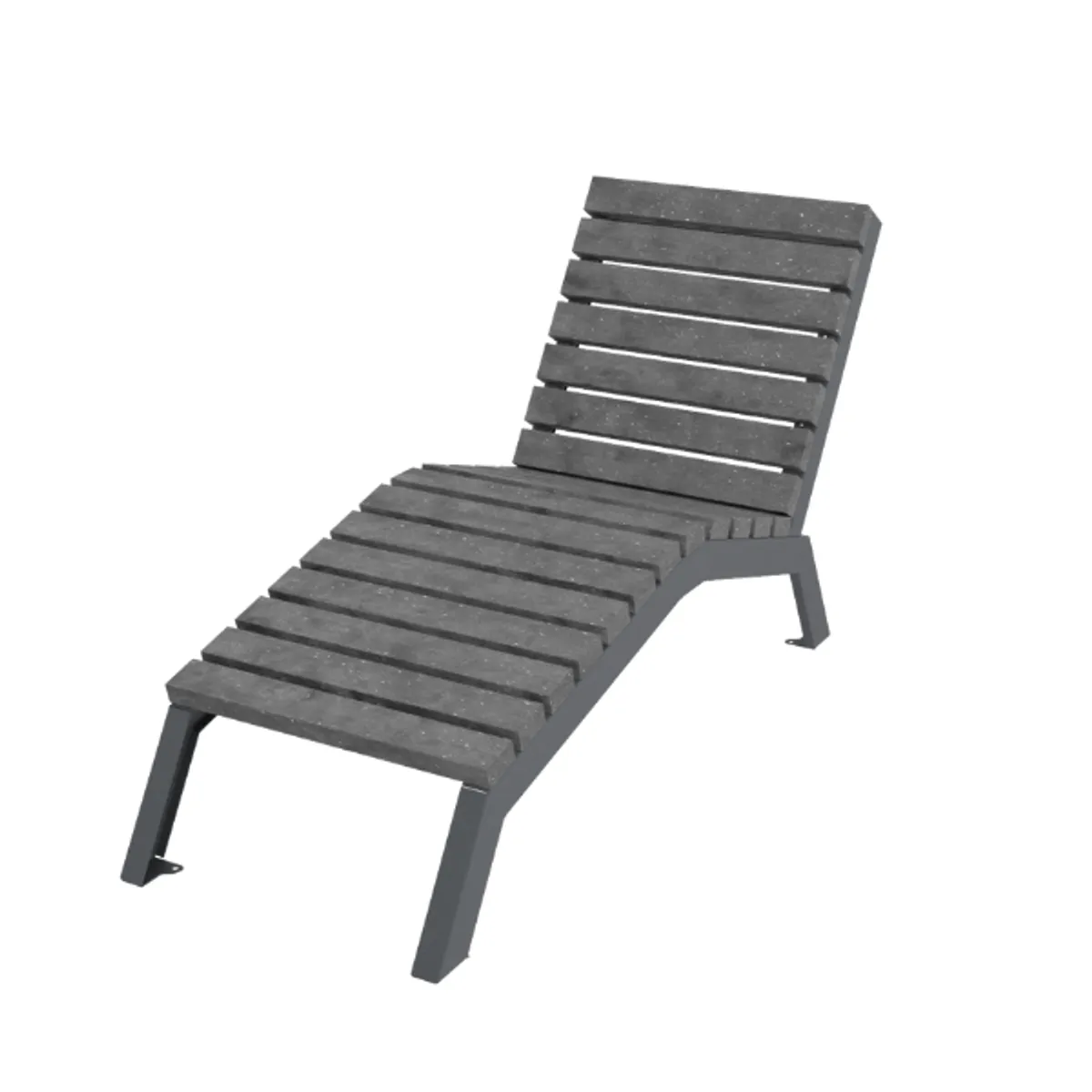 Chaise longue Madrid - Plastique recyclé