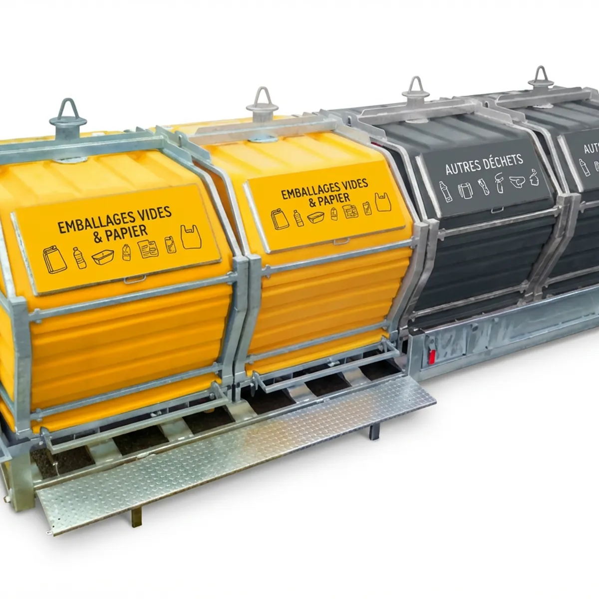 Point d'apport Volontaire grand volume OM et Sélectif - MOBITRI