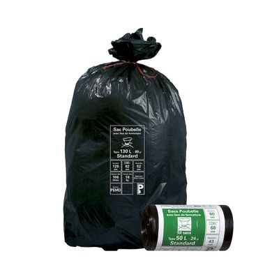 Sacs poubelle standards