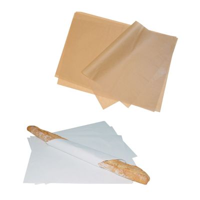 Mousselines sans impression en feuilles