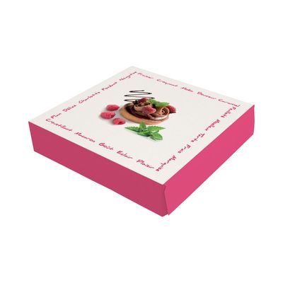 Boîtes pâtissières "Framboisine"