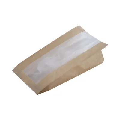 Sacs papier à fenêtre sans impression