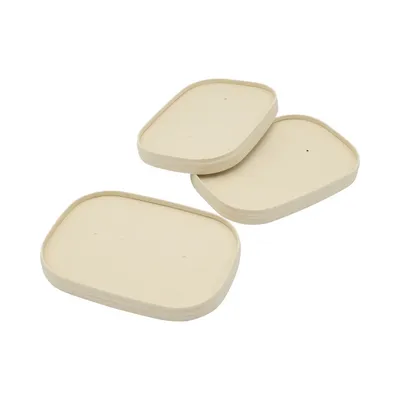 Couvercles pour barquettes bambou
