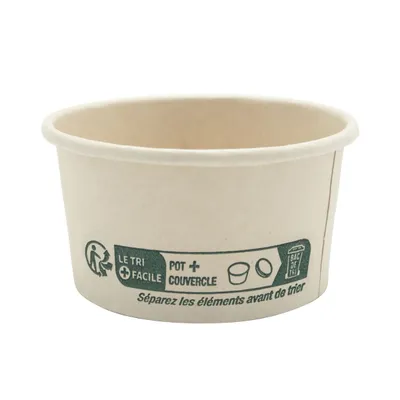 Pots à sauce avec couvercles séparés