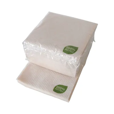Serviettes recyclées