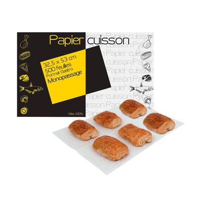 Feuilles papier cuisson