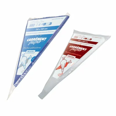 Poches pâtissières Carrément propre® en liasse / sachet