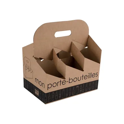 Cartons porte-bouteilles