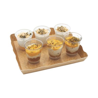 Plateaux kraft Viennoiseries / Traiteur