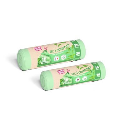 Sacs poubelle compostables