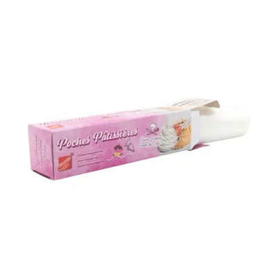 Poches pâtissières trapézoïdales en rouleau