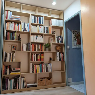 Bibliothèque en MDF