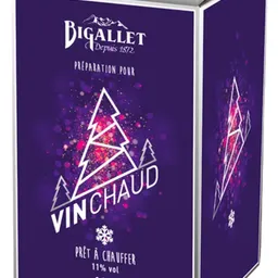 VIN CHAUD BIGALLET 11° ROUGE BIB 10L