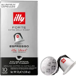 ILLY FORTE 10pcs (COMPATIBLES MACHINES NESPRESSO)